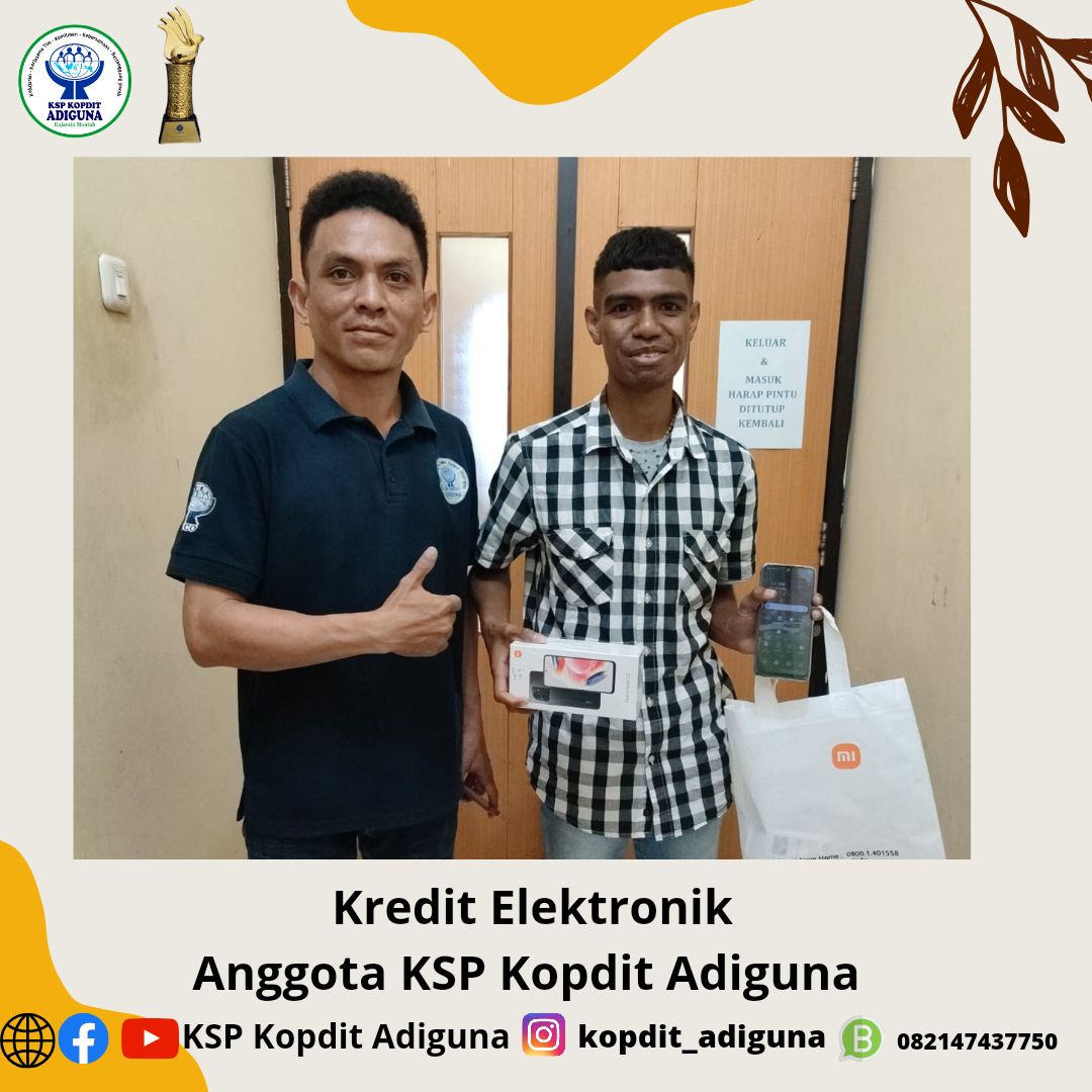 BELI HP KREDIT DI KSP KOPDIT ADIGUNA SAJA