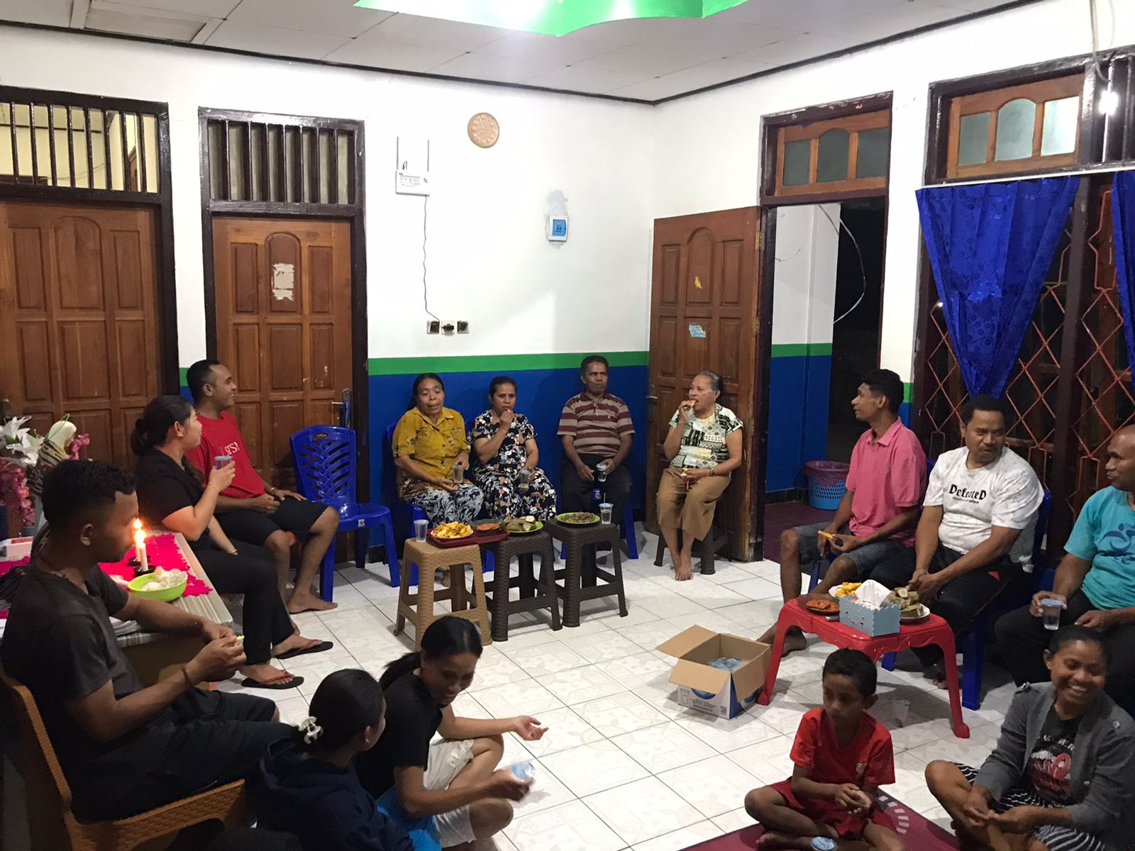 Doa Rosario bersama di Kantor Cabang Kefa